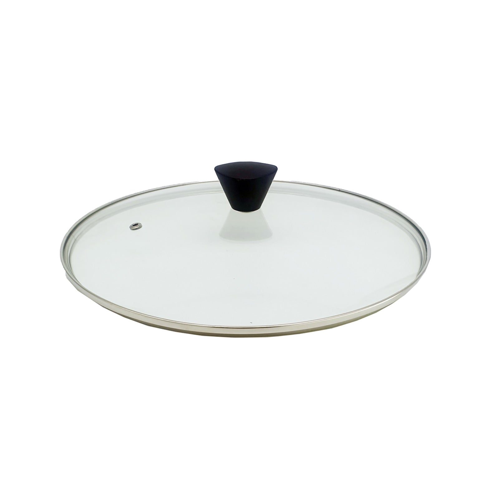 KOMAN 28cm Stainless Steel Glass Lid with Bakelite Handle, Heat-Strengthened - SuperSaverAU - view 1