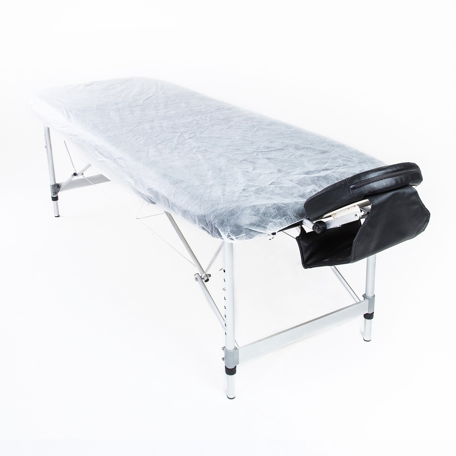 Forever Beauty Disposable Massage Table Sheet Cover (15pcs) with Elastic Fit - White - SuperSaverAU - view 2