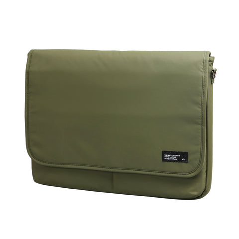 15.6/16 inch Laptop Sleeve Padded Shoulder Bag Travel Carry Case LATO KHAKI - SuperSaverAU - view 1