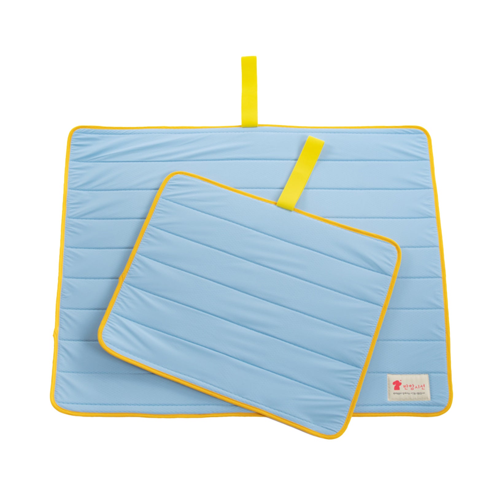 Banhamsisun Pet Dog Cooling Mat M - Non-Slip, Portable, 3D Air Mesh, Blue - SuperSaverAU - view 1