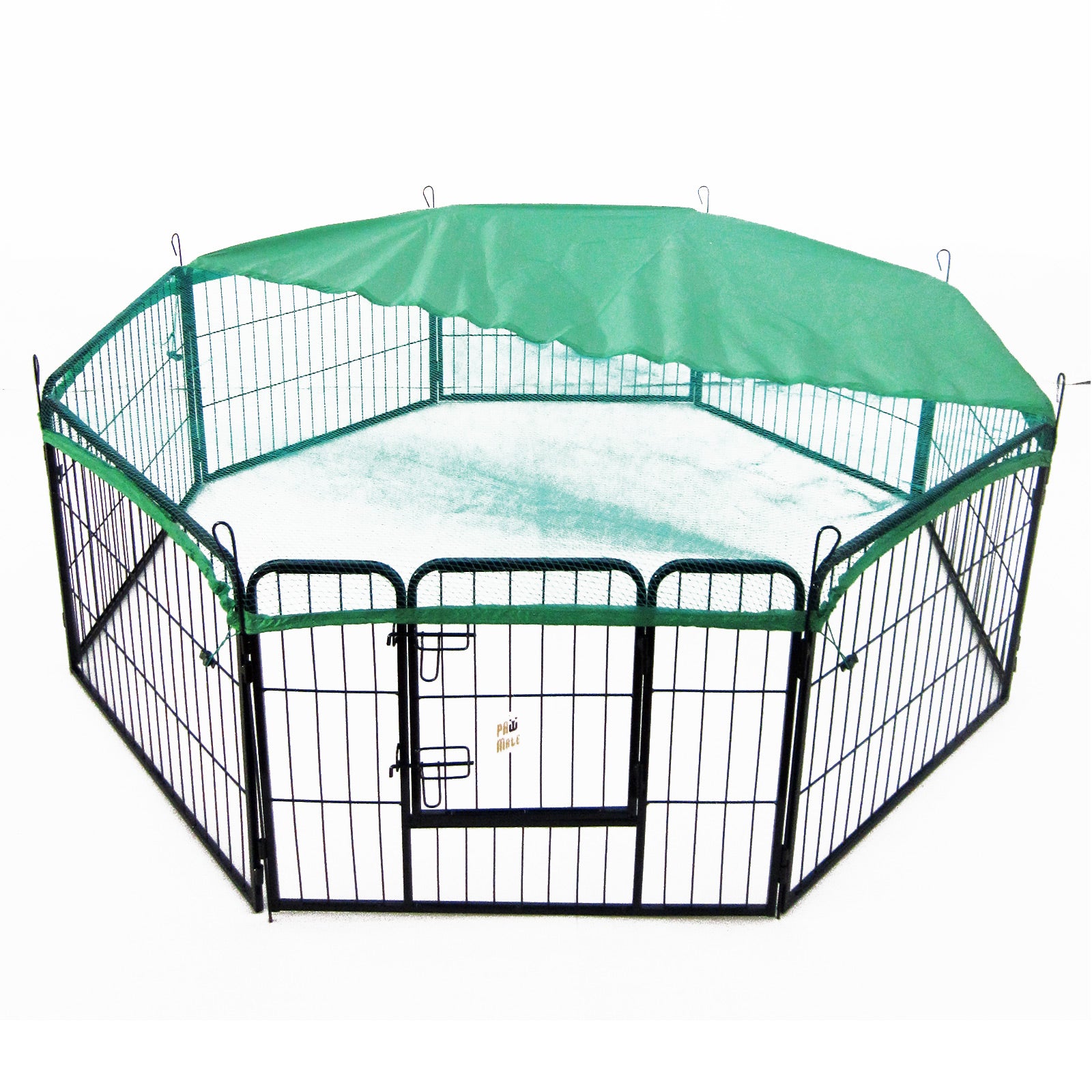 Paw Mate 32in Green Net Cover for Pet Playpen Dog Exercise Enclosure - SuperSaverAU - view 2