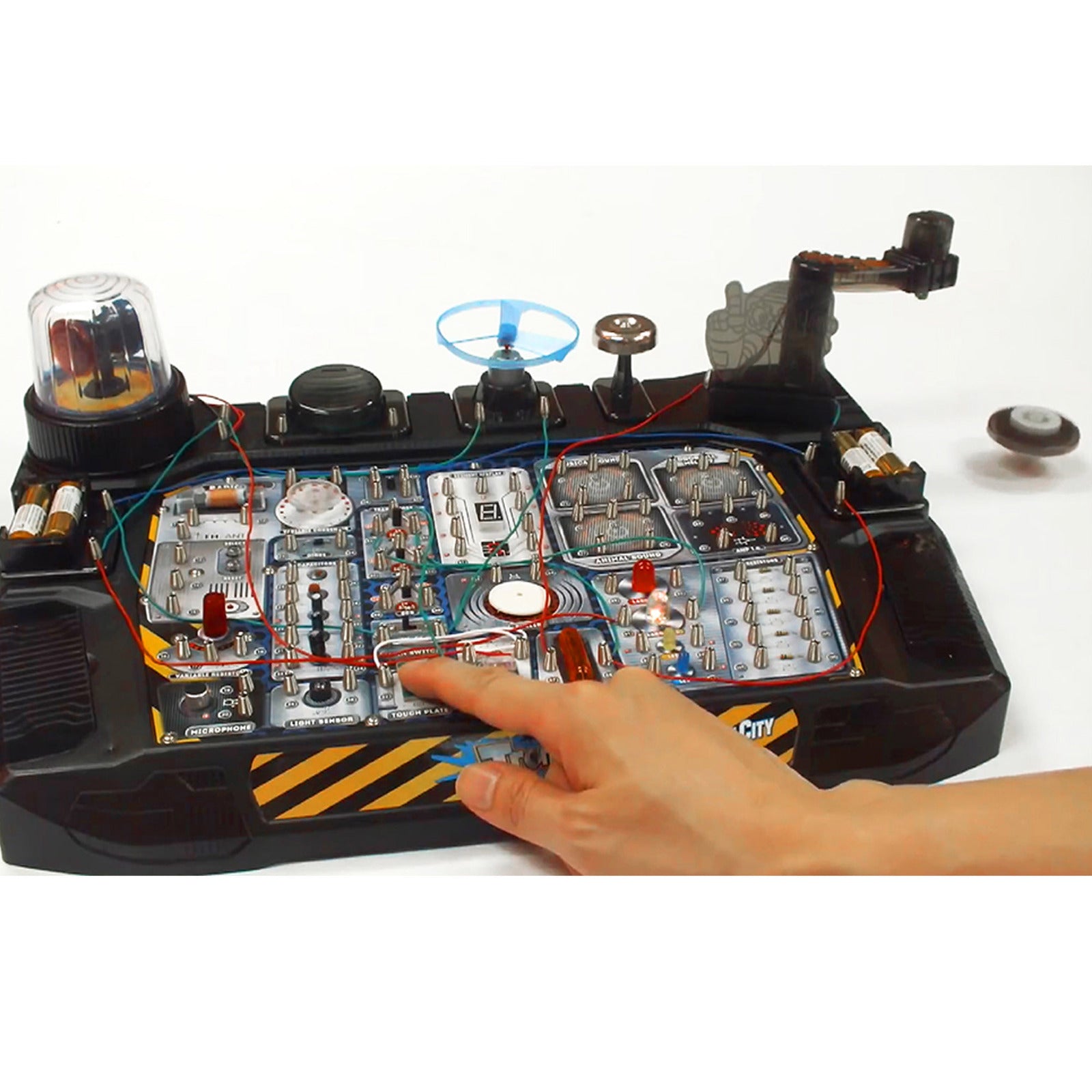 Tronex 328+ Circuit City STEM Kit Toy for Kids Educational Circuit Learning Board - SuperSaverAU - view 4