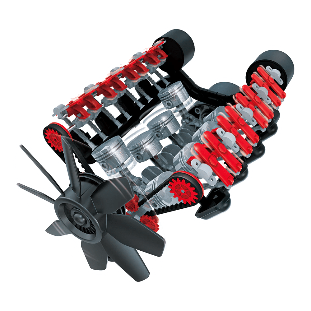 Stemnex Amazing V8 Model Engine STEM Toy Build Your Own Educational Construction Kit - SuperSaverAU - view 4