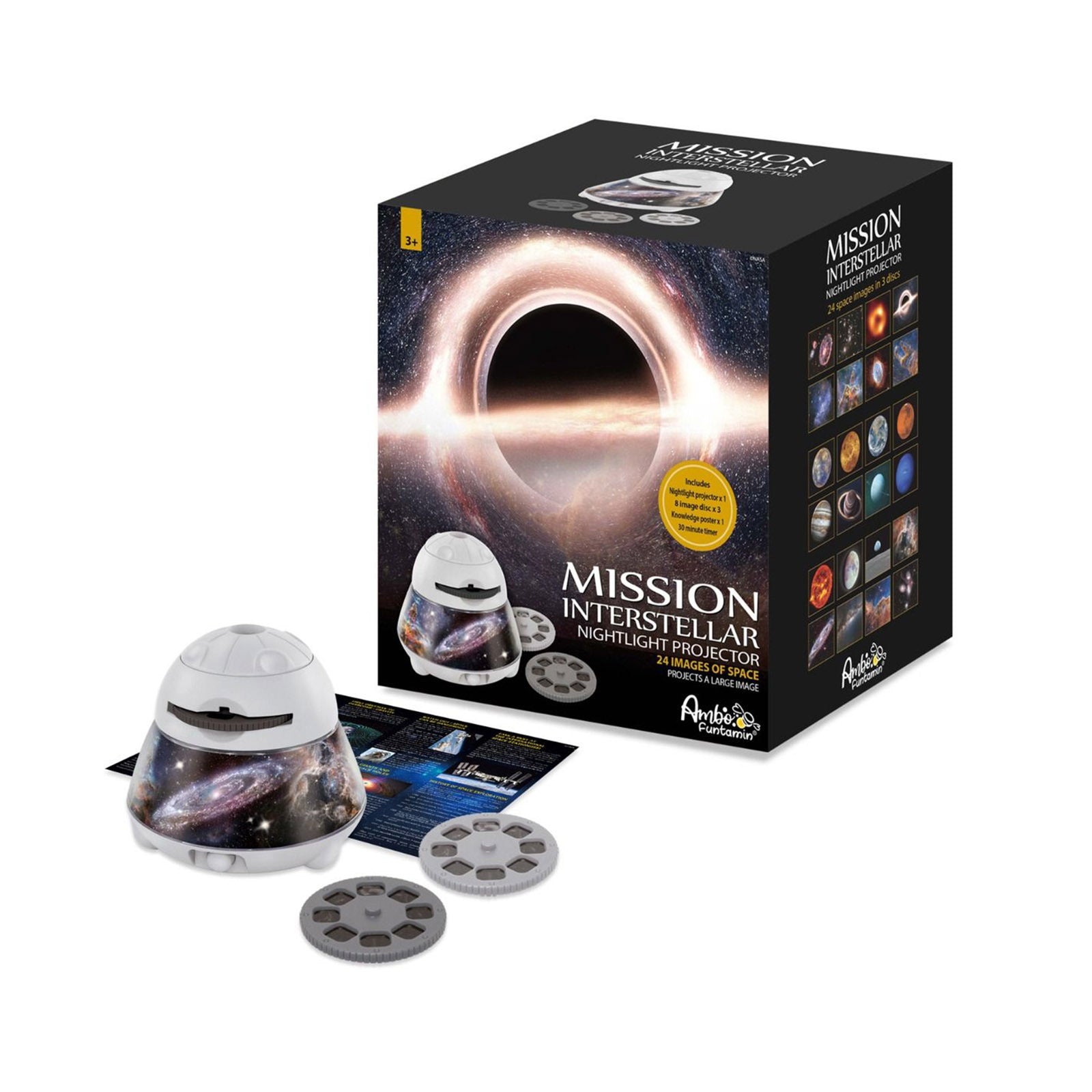 Mission Interstellar Dreamy Sky Night Light Projector - Kids STEAM Toy - SuperSaverAU - view 1