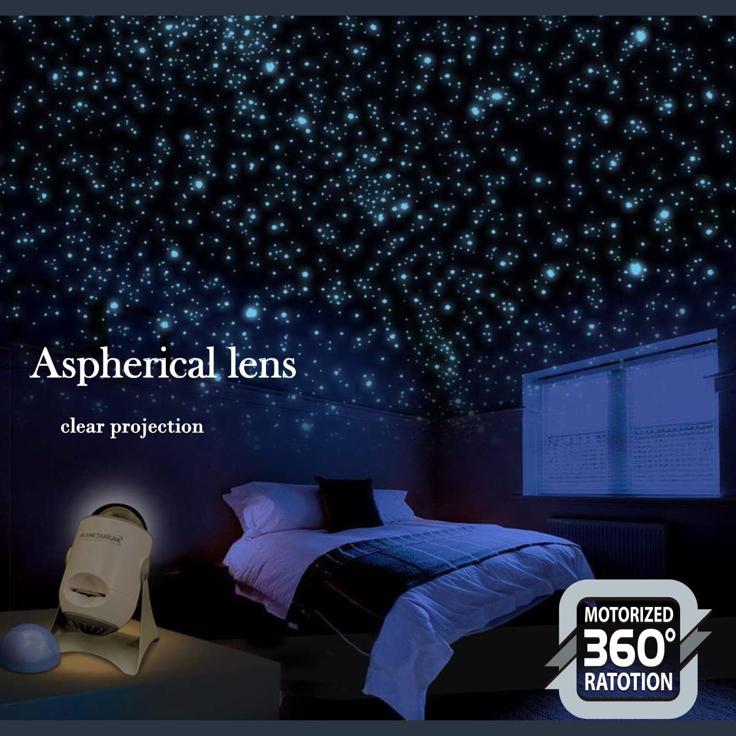 Planetarium Dome Projector - STEM Toy Space Planet Zodiac Moon Galaxy Night Lights - SuperSaverAU - view 3