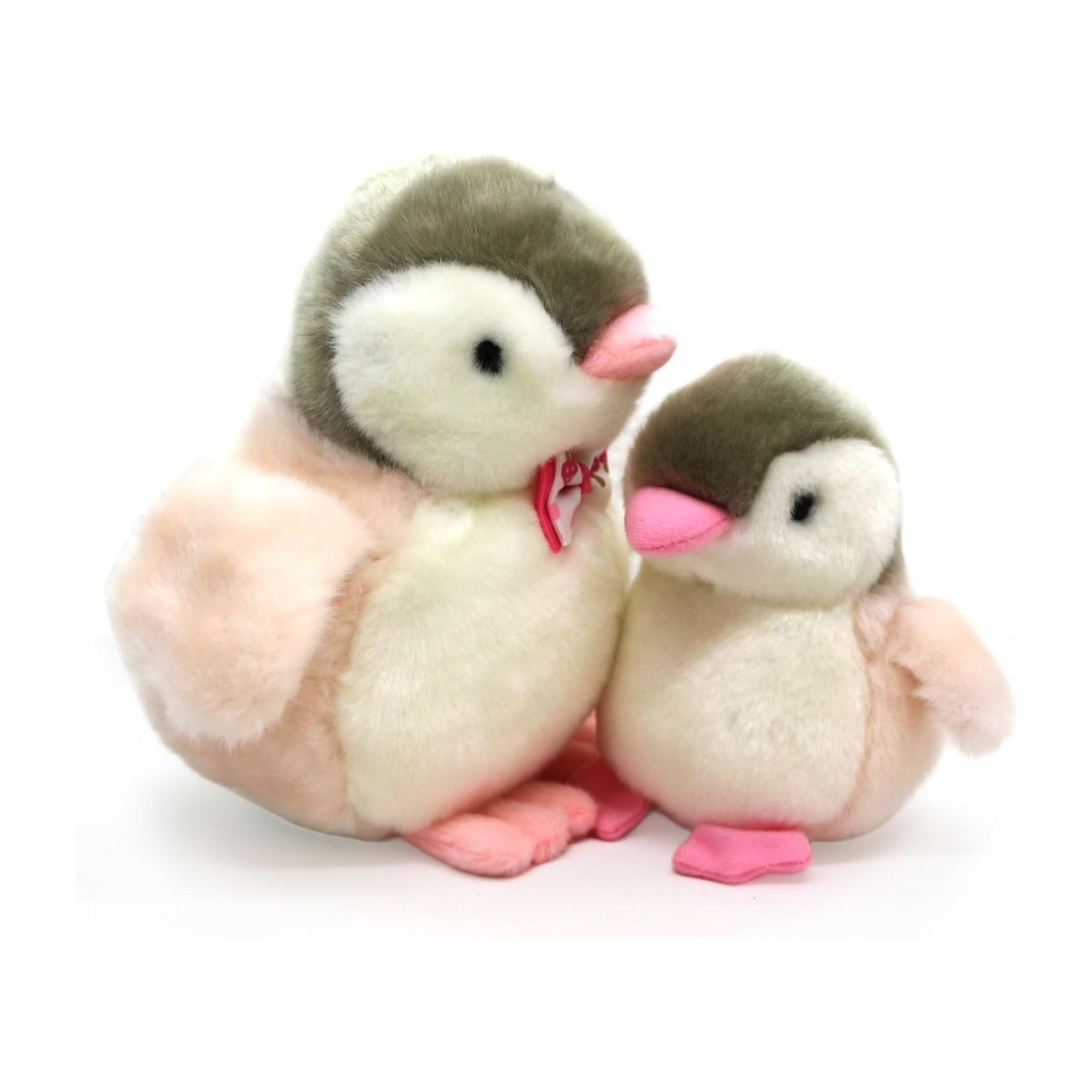 2X Plush Penguin Keychain Or Doll With Sound Activation PINK - SuperSaverAU - view 4