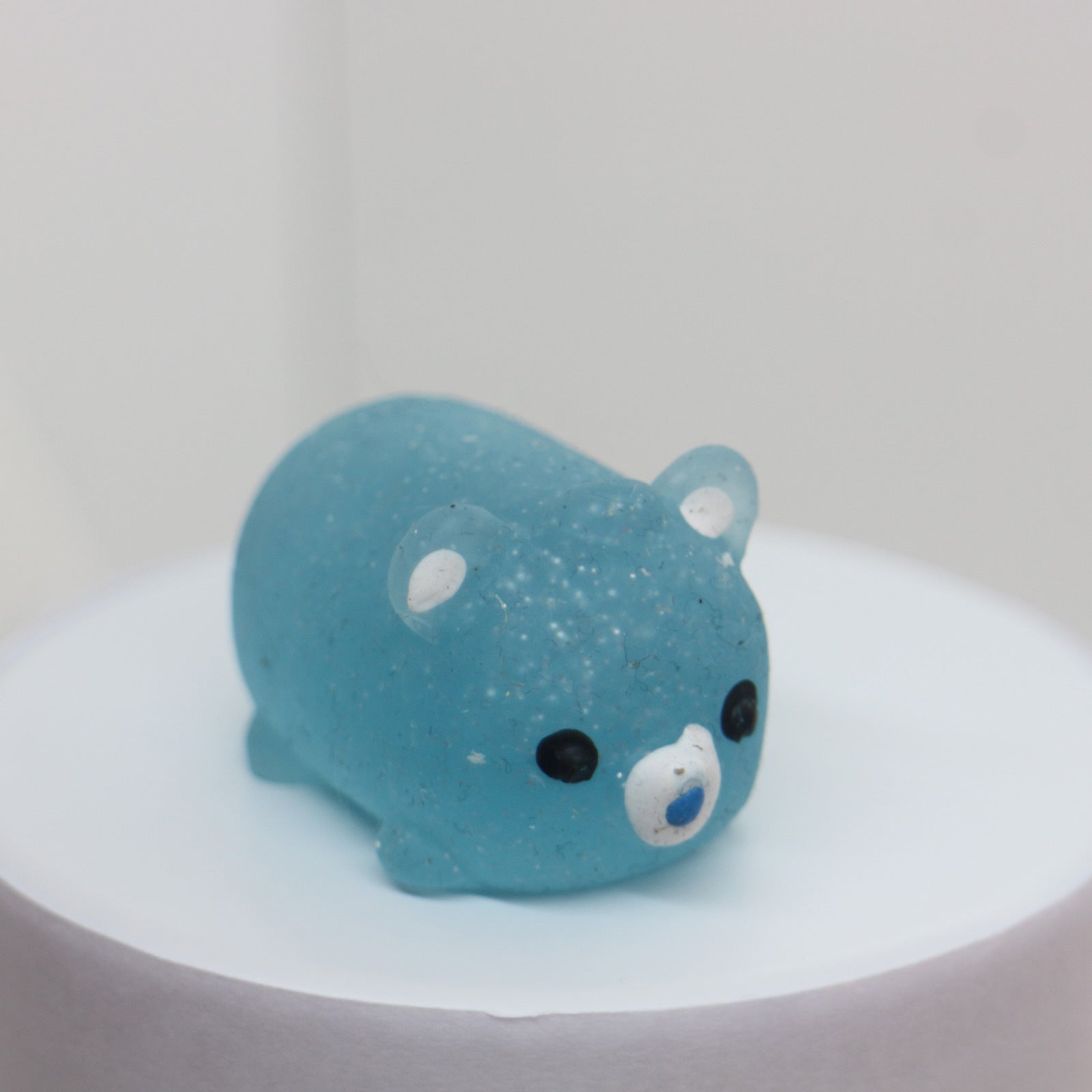 40X Care Bears Glitter Squishy Toy Capsules 50mm Collectible Gacha w Display Box - SuperSaverAU - view 3