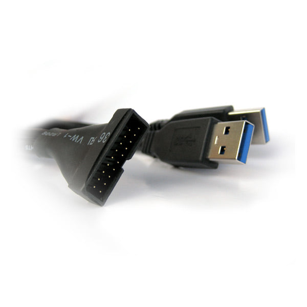 USB 3.0 internal Female to external USB 3.0 port cable - SuperSaverAU - view 2