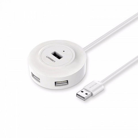 UGREEN 20270 USB 2.0 4-Port Hub White - SuperSaverAU - view 1