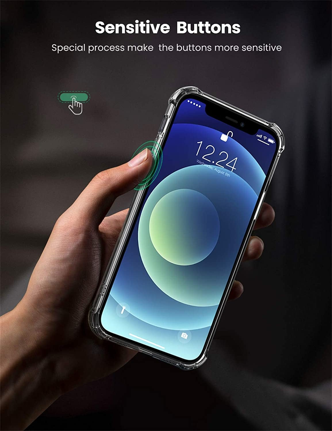 UGREEN 20441 Protective Case for iPhone 12 6.1-inch (Clear) - SuperSaverAU - view 4