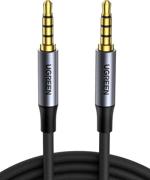 UGREEN 20785 3.5mm Braided 4-Pole Audio Cable Male to Male 3m - SuperSaverAU - view 1