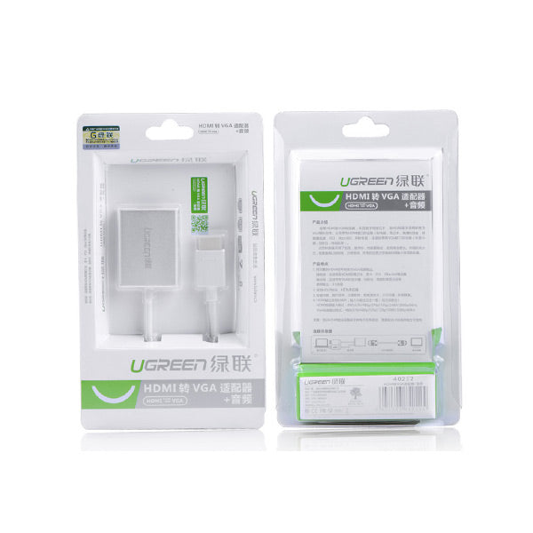 UGREEN HDMI to VGA & 3.5MM Audio / Mirco USB converter (40212) - SuperSaverAU - view 3
