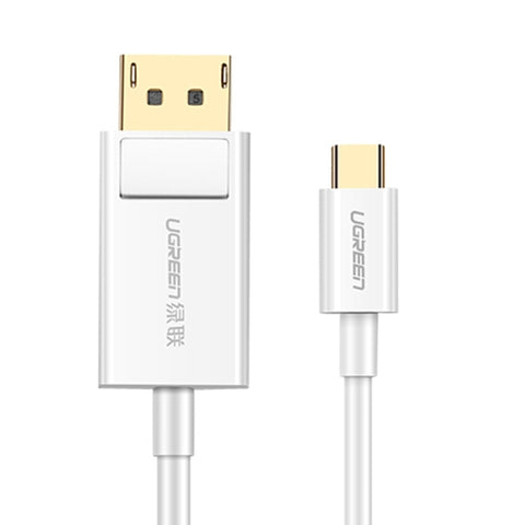 UGREEN USB Type C to DP Cable 1.5m (White) 40420 - SuperSaverAU - view 1