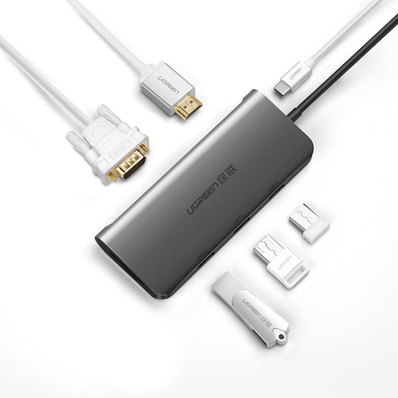 UGreen USB-C Multifuntional Adapter 50319 - SuperSaverAU - view 1