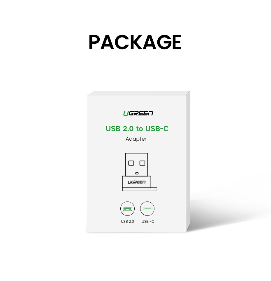 UGREEN 50568 USB-C 3.1 Female to USB-A 2.0 Male Adapter - SuperSaverAU - view 8