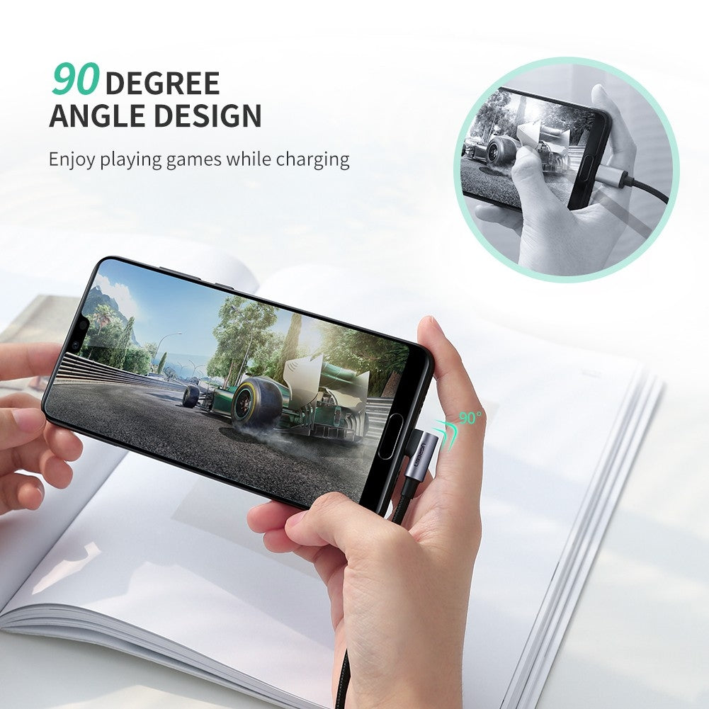 UGREEN 50942 Angled USB-C to USB-A Cable 2M