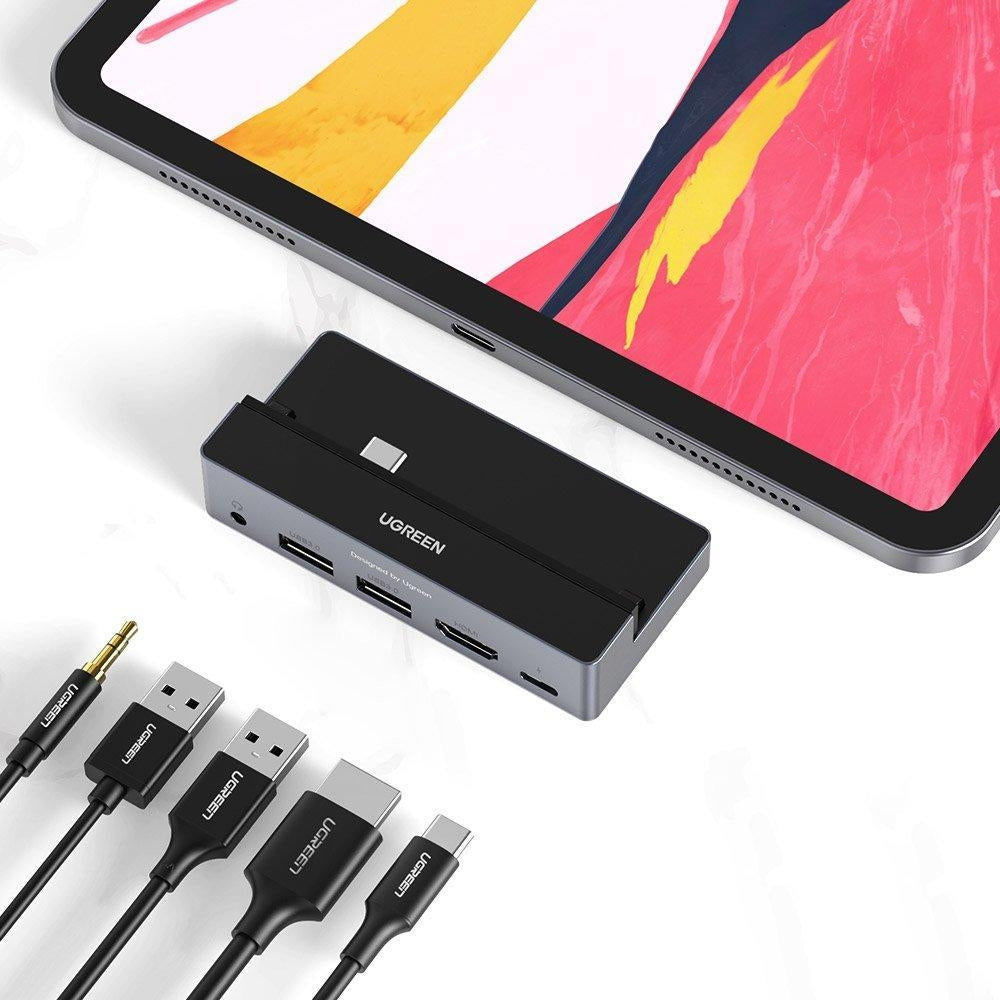 UGREEN 5-in-1 USB-C Multifunction Adapter for iPad Pro 70688 - SuperSaverAU - view 3