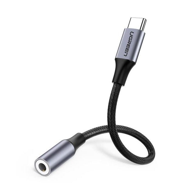 UGREEN USB-C to 3.5mm Headphone Adapter, DAC Chip, Durable Aluminum, Plug-and-Play - SuperSaverAU - view 1