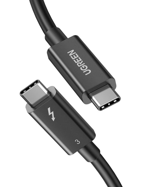 UGreen Thunderbolt 3 USB C Cable 0.5M (80324) - SuperSaverAU - view 1