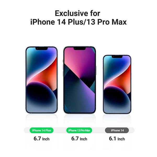 UGREEN 80969 HD Tempered Glass Screen Protector for iPhone 13 Pro Max / 14 Plus - 2 Pack