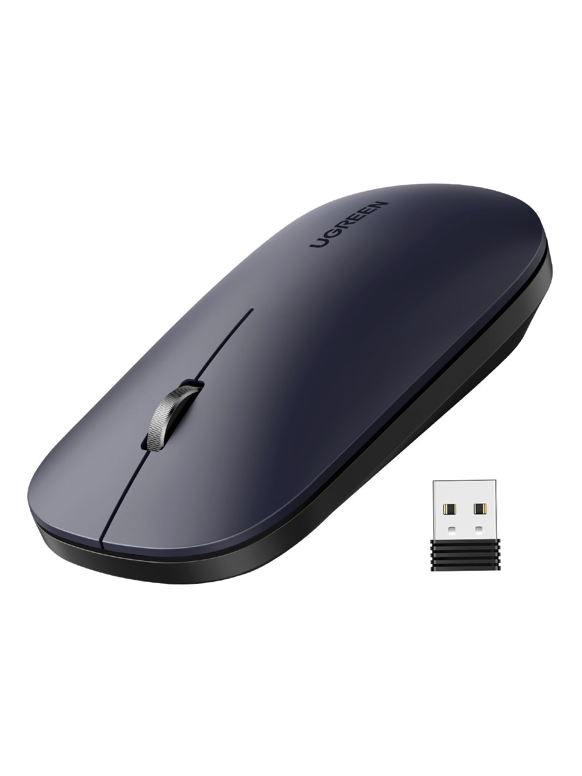UGREEN Slim 2.4G Wireless Mouse, 4-Level Adjustable DPI up to 4000, Ultra Silent, Portable - SuperSaverAU - view 2