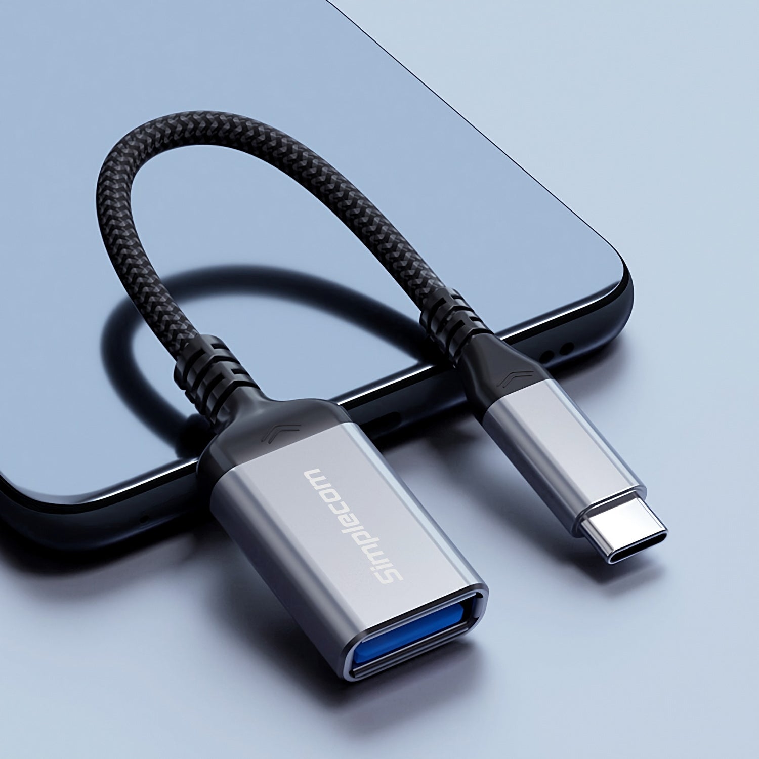Simplecom CA131 USB-C to USB-A USB 3.0 OTG Adapter Cable