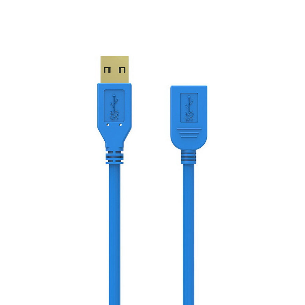 Simplcom CA312 1.2M 4FT USB 3.0 SuperSpeed Extension Cable Insulation Protected Gold Plated - SuperSaverAU - view 2