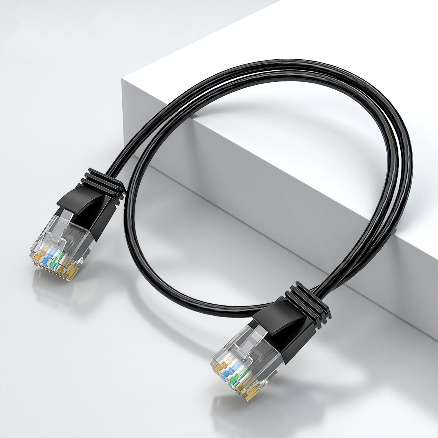 Simplecom CAE630 Ultra Slim Flexible Cat6A UTP Ethernet Cable 10Gbps 3M - SuperSaverAU - view 3