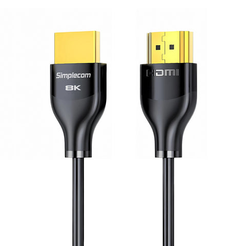 Simplecom CAH530 Ultra High Speed HDMI 2.1 Cable 48Gbps 8K@60Hz Slim Flexible 3M - SuperSaverAU - view 1