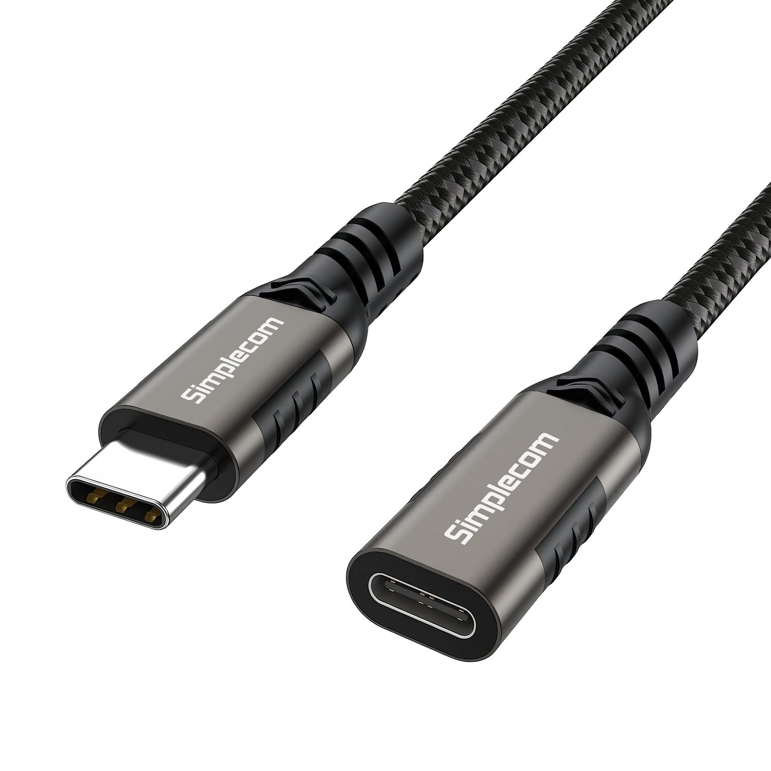 Simplecom CAU610 USB-C Extension Cable 1m 100W 20Gbps