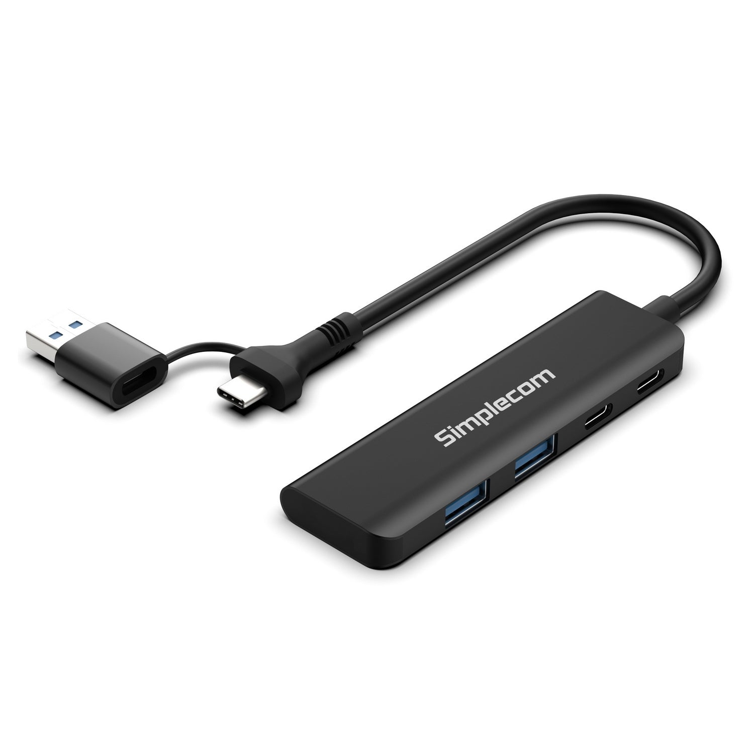 Simplecom CH385 SuperSpeed USB-A and USB-C 4-Port Combo Hub USB 3.2 Gen 1 (2x USB-A and 2x USB-C Ports) - SuperSaverAU - view 3