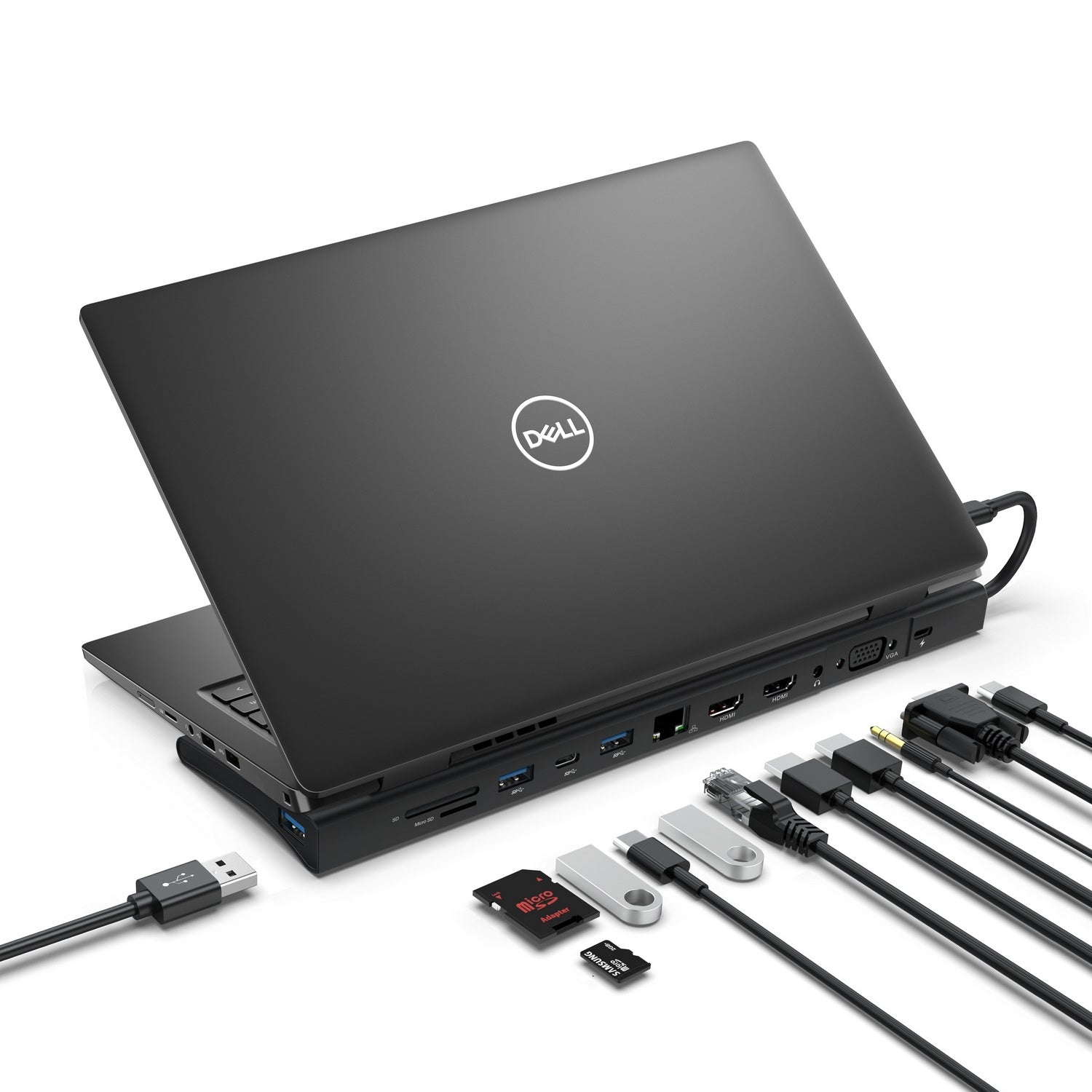 Simplecom CHN622 USB-C 12 in 1 Docking Station Laptop Stand