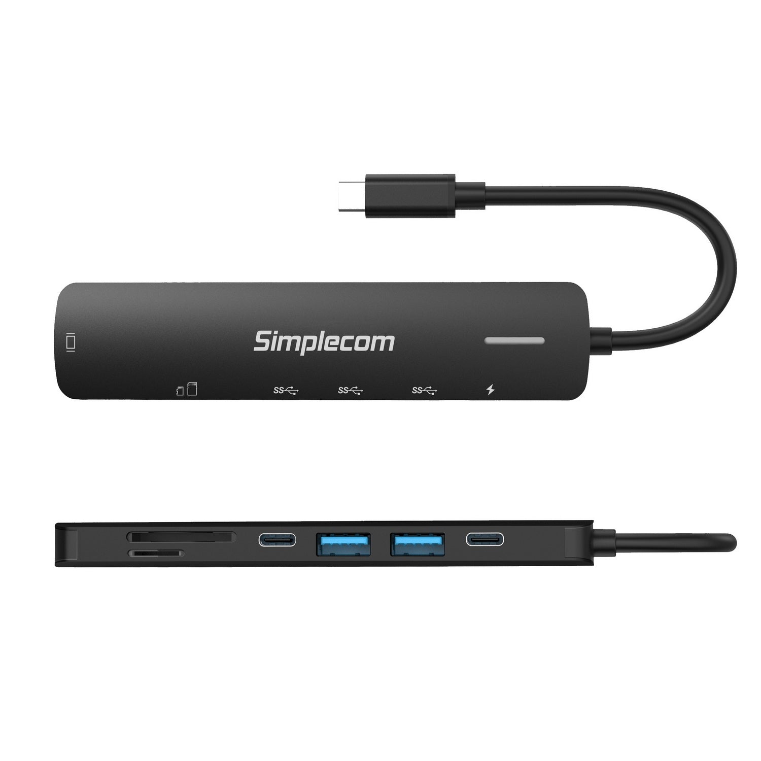Simplecom CHT570 USB-C SuperSpeed 7-in-1 Multiport Hub Adapter HDMI 2.0 Docking Station - SuperSaverAU - view 3