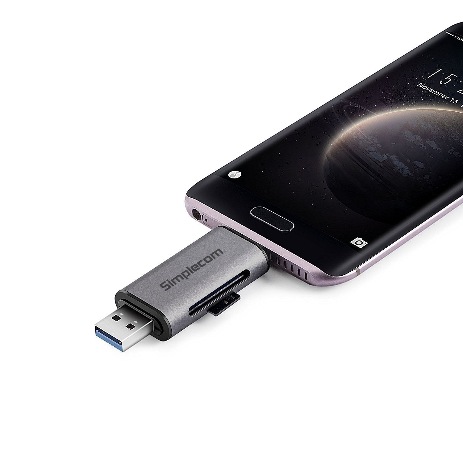 Simplecom CR402 SuperSpeed USB-C and USB-A SD/MicroSD Card Reader USB 3.2 Gen 1 (USB 3.0) - SuperSaverAU - view 5