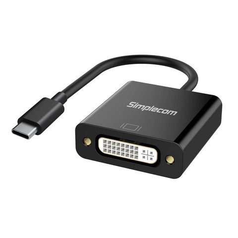 Simplecom DA103 USB-C to DVI Adapter Full HD 1080p - SuperSaverAU - view 1
