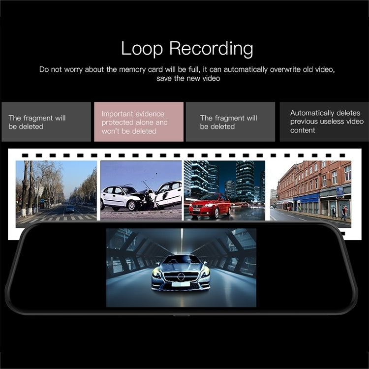 Anytek T600 Ultra HD Dual Cameras 5.5 inch IPS Touch Screen Car DVR Driving Recorder - SuperSaverAU - view 3