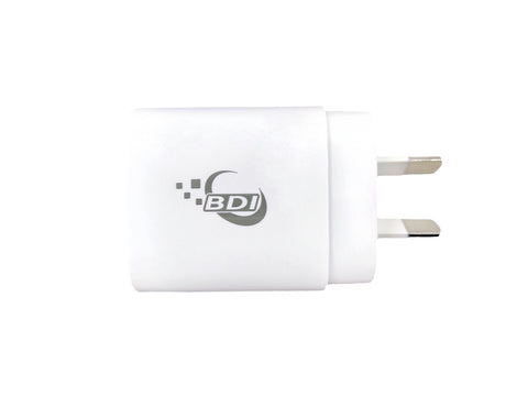 BDI 25W PD Quick Charger AU plug with USB-A and Type-C Ports - SuperSaverAU - view 1