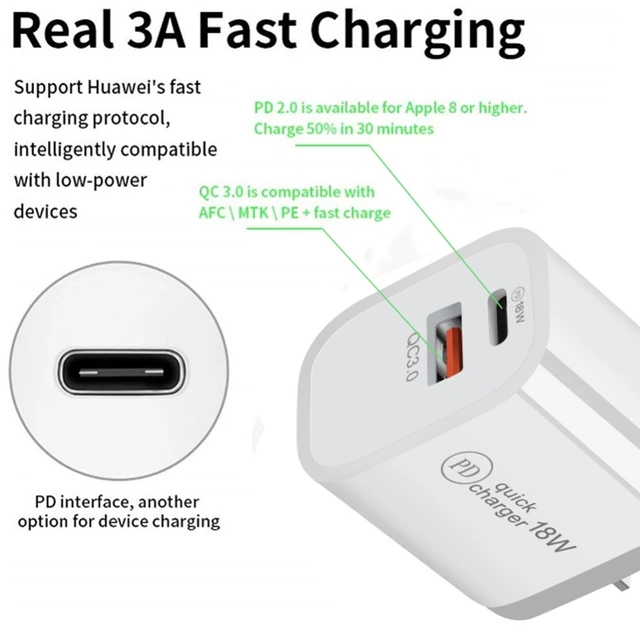 BDI 25W PD Quick Charger AU plug with USB-A and Type-C Ports - SuperSaverAU - view 6