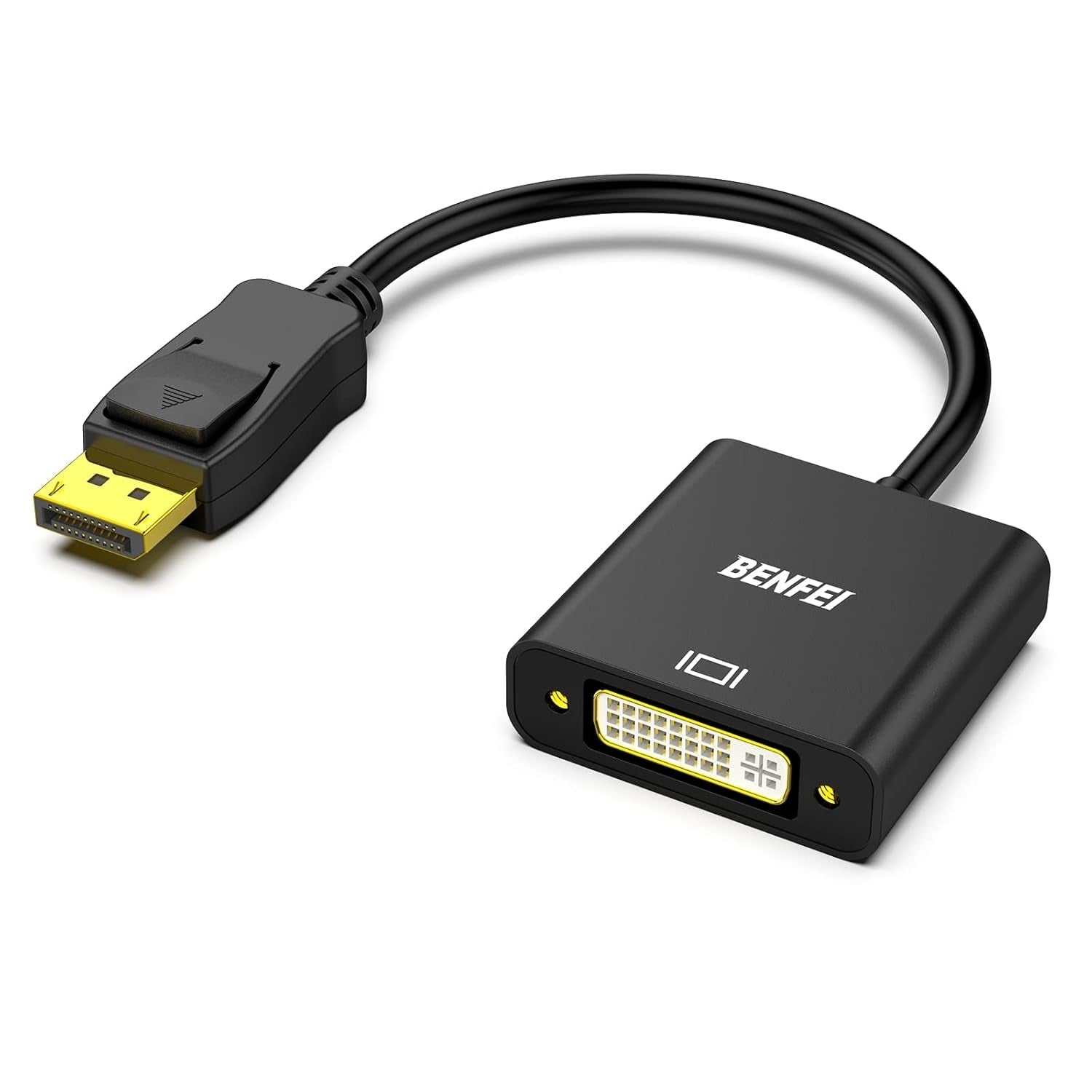 BENFEI DisplayPort to DVI DVI-D Single Link Adapter - SuperSaverAU - view 1