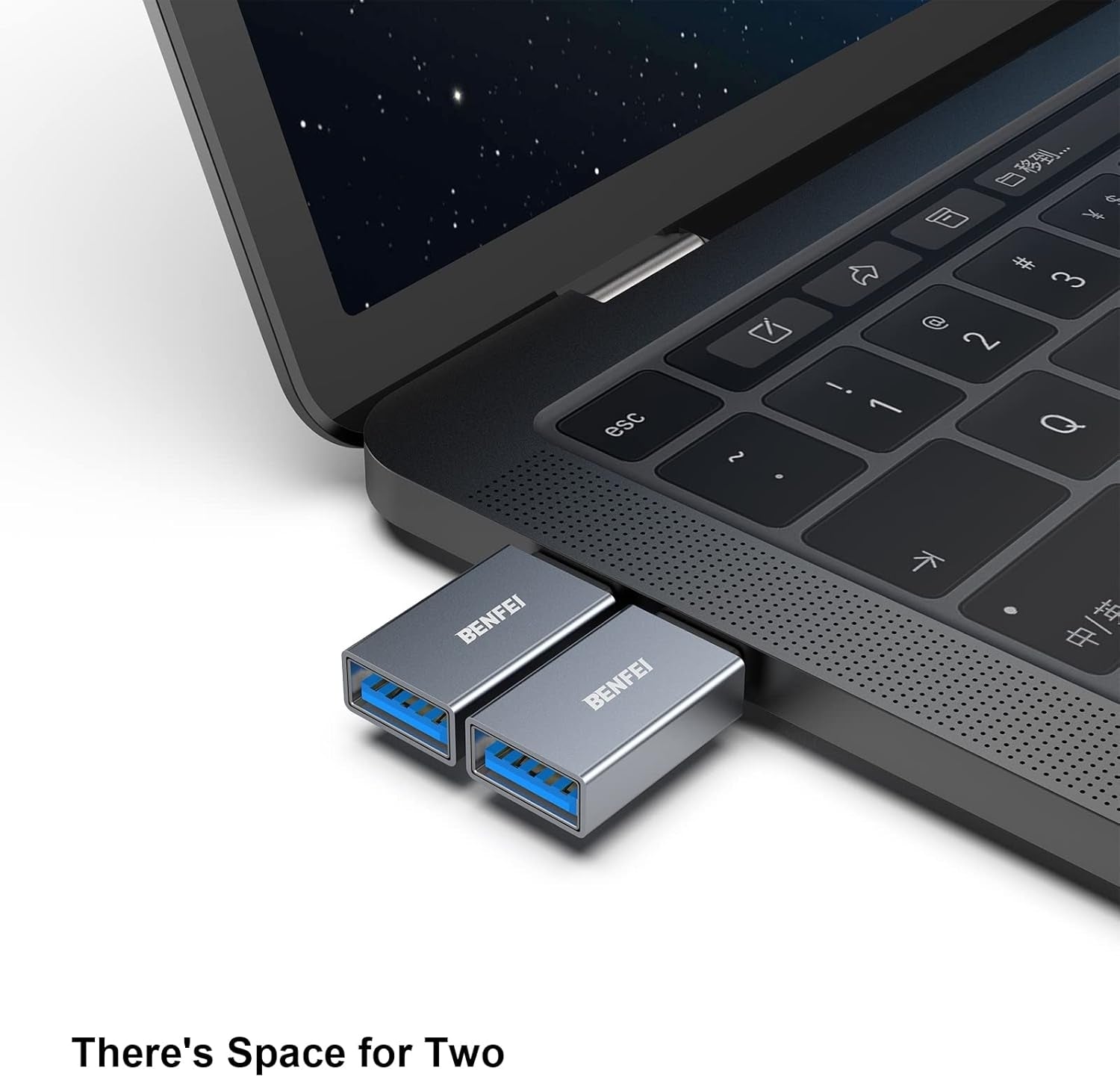 BENFEI USB C to USB 3.0 Adapter, USB C to A Male to Female Adapte - SuperSaverAU - view 3