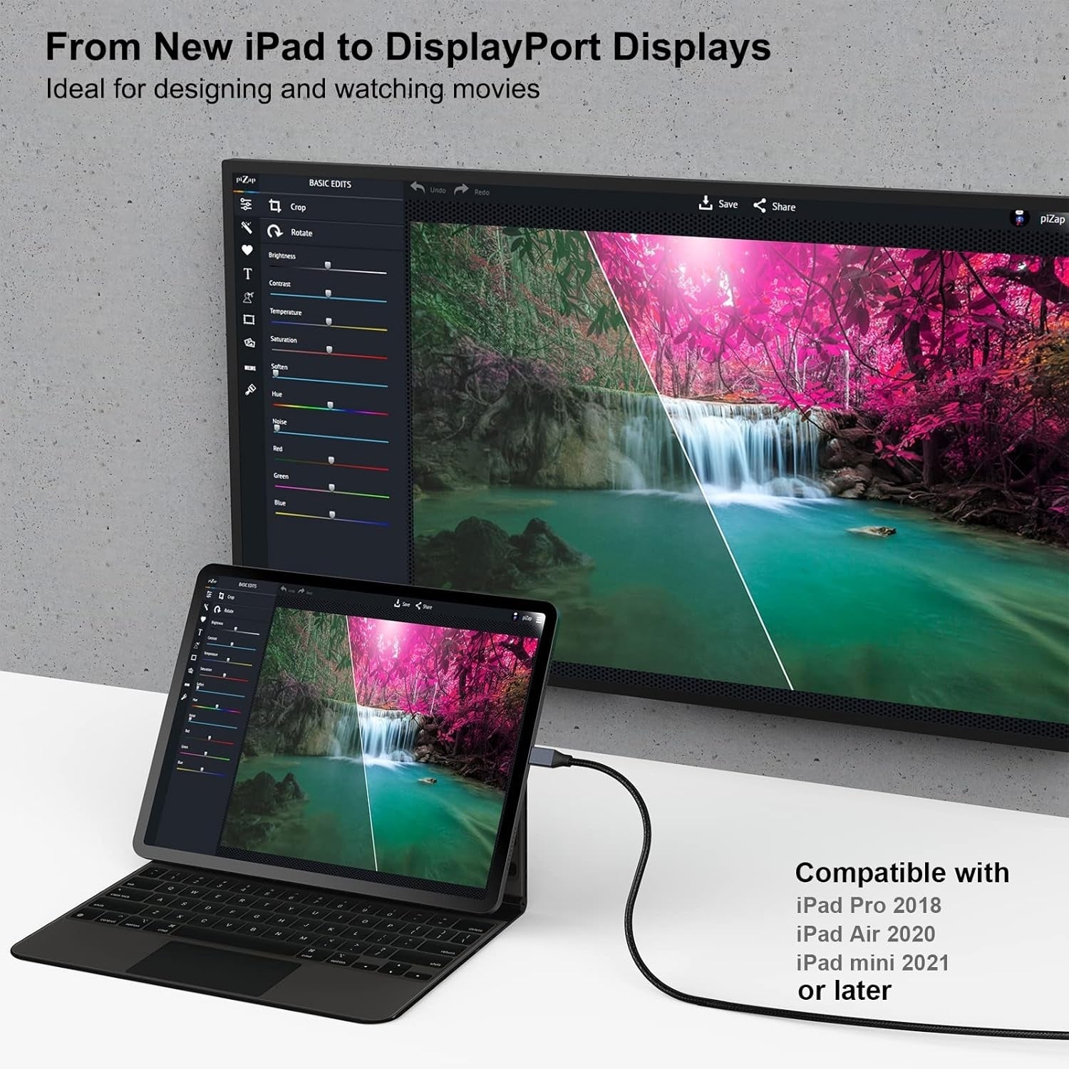 BENFEI 207GY-3F USB-C to DP 0.9m 8K@60Hz Thunderbolt 3 - SuperSaverAU - view 6