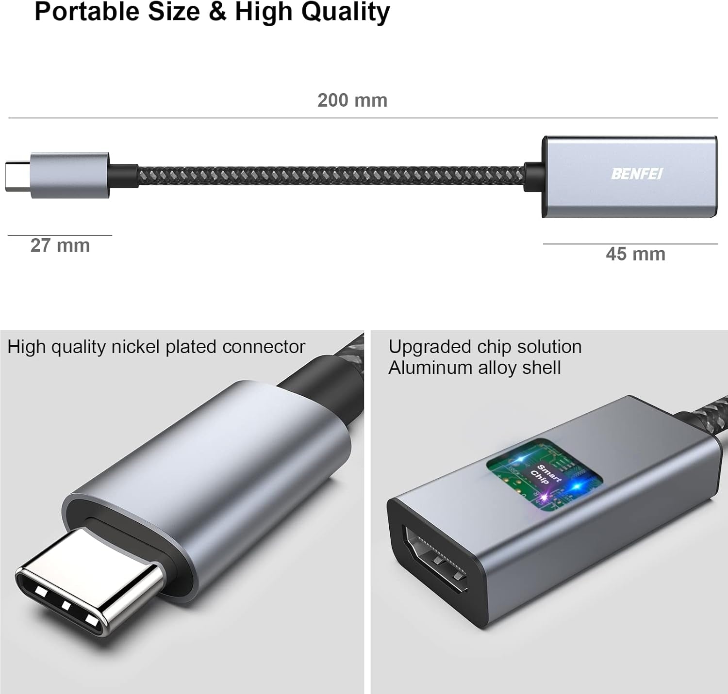 BENFEI USB C to HDMI Adapter - SuperSaverAU - view 6