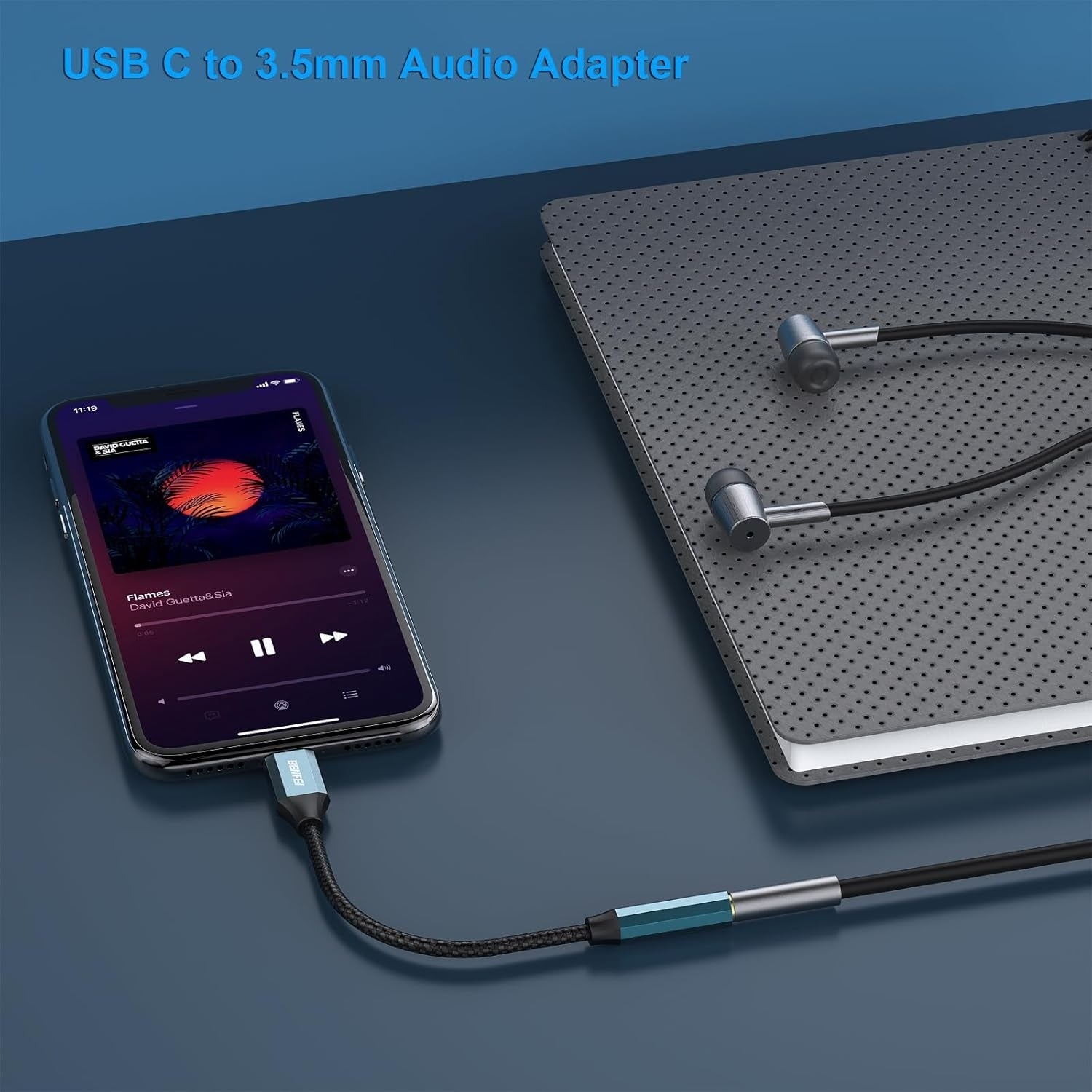 BENFEI USB-C to 3.5mm Audio Jack Adapter - SuperSaverAU - view 4