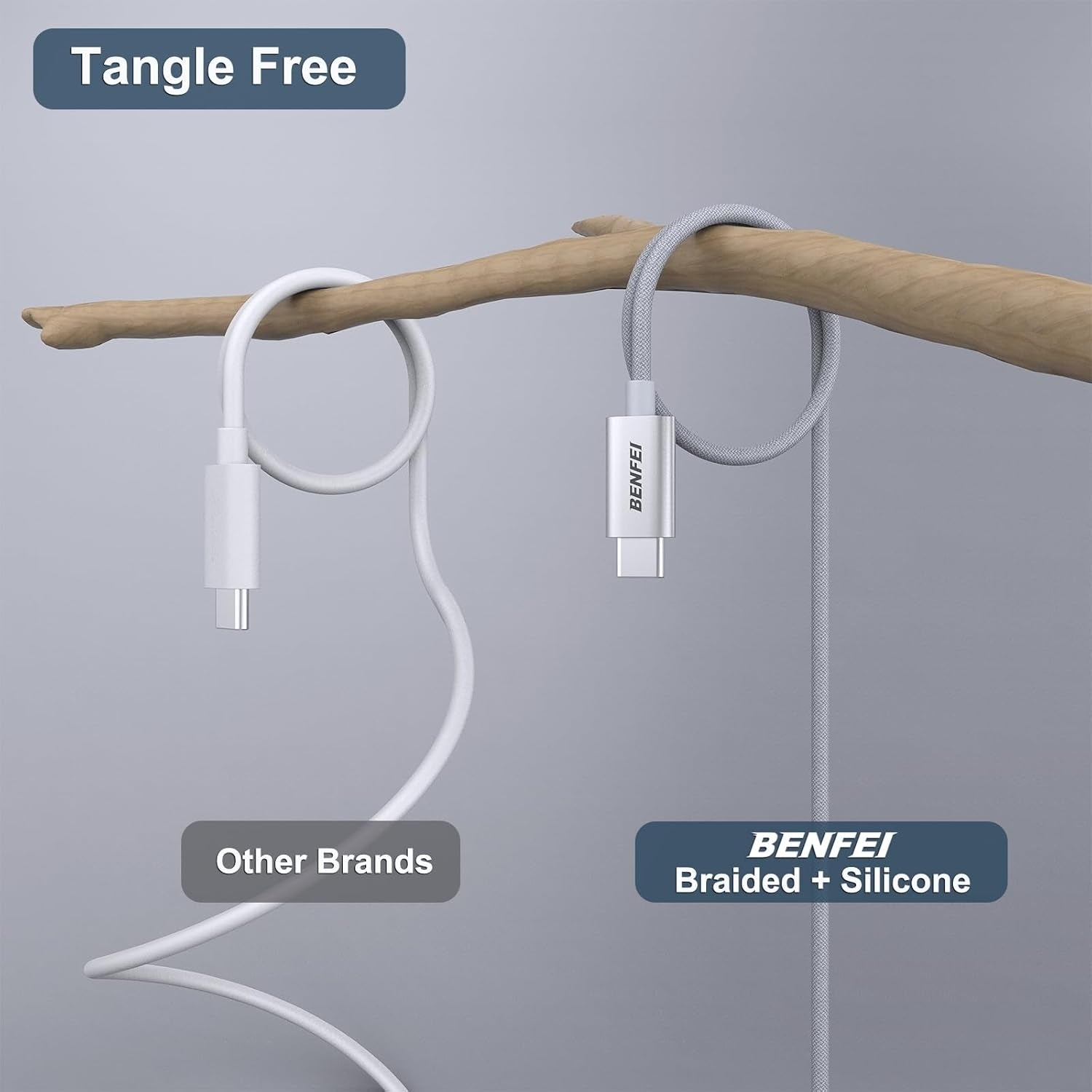 BENFEI 100W USB C to C Fast Charging Cable 1M - SuperSaverAU - view 2
