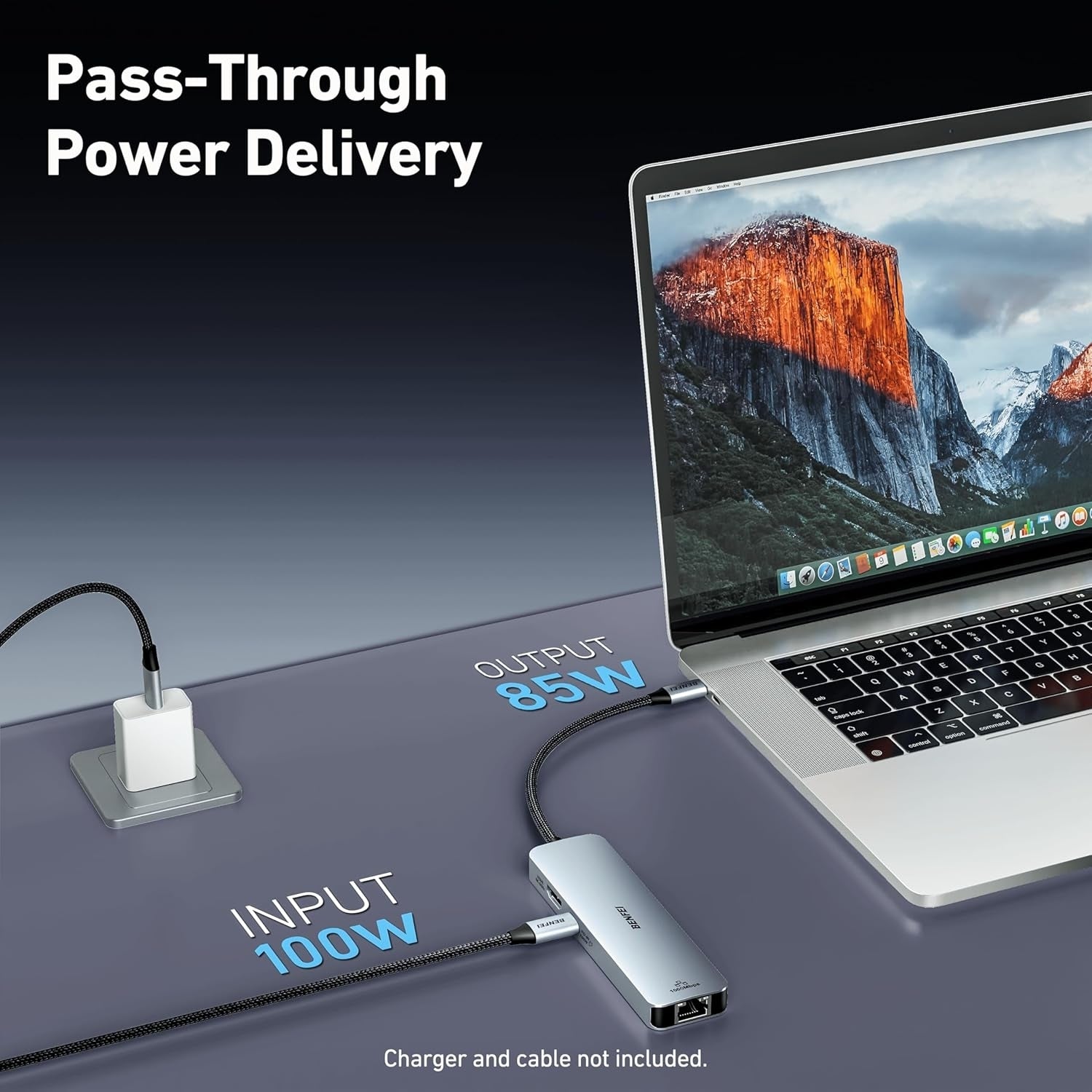 BENFEI 6-in-1 USB C Hub - SuperSaverAU - view 2