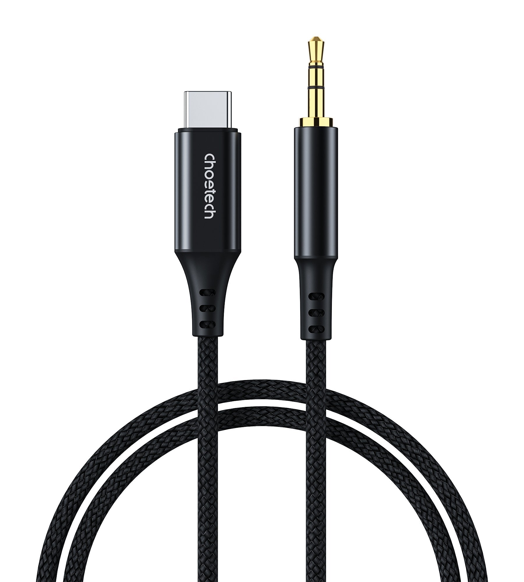 CHOETECH Type-C to 3.5mm Audio Cable 2M, DAC Performance, Durable, Plug & Play - SuperSaverAU - view 1