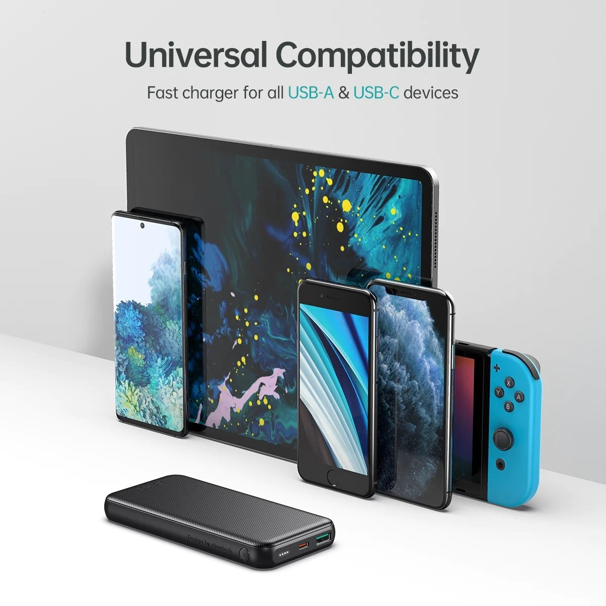 CHOETECH B627 10000mAh PD18W Power Bank - SuperSaverAU - view 5