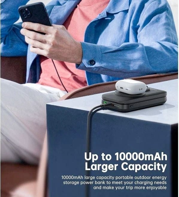 CHOETECH B750 Qi2 3-in-1 Magnetic Charger Stand 10000mAh