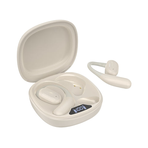 CHOETECH BH-T25 OWS Painless New Concept Bluetooth Earbuds V5.3 TWS White - SuperSaverAU - view 1