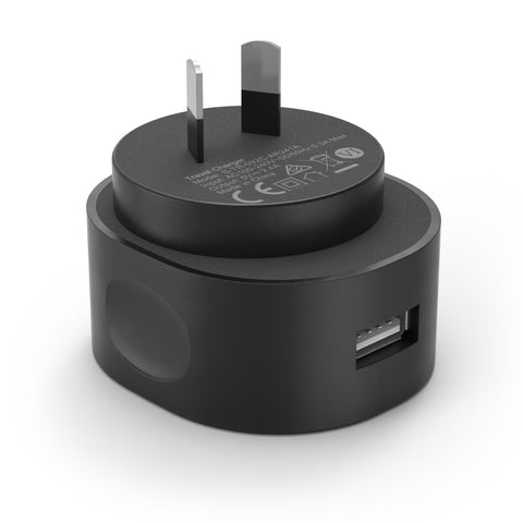 CHOETECH USB-A AC Adapter 12W, Anti-fire ABS, AU Plug, CE/FCC/ROHS Certified - SuperSaverAU - view 1